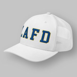 Rams LAFD Los Angeles Fire Department Trucker Hat 2 Rams LAFD Los Angeles Fire Department Trucker Hat