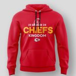 2024 Playoffs Chiefs Kingdom Playoffs Clinched Hoodie