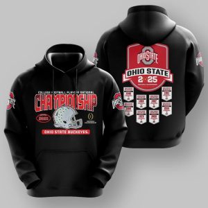 Ohio State College Football Playoff National Championship 2025 Hoodie