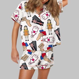 Squid Games Satin Pajama Set