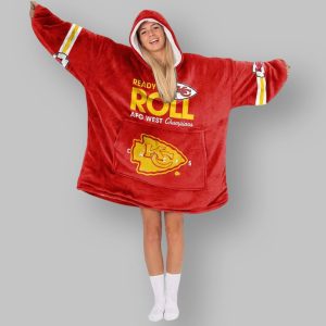 Mahomes 15 Ready To Roll Kansas City Football Unisex Blanket Hoodie 1 Mahomes 15 Ready To Roll Kansas City Football Unisex Blanket Hoodie