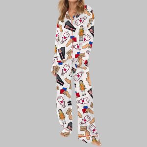 Squid Games Satin Pajama Set