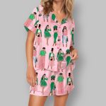 AKA Sisterhood Satin Pajama Set