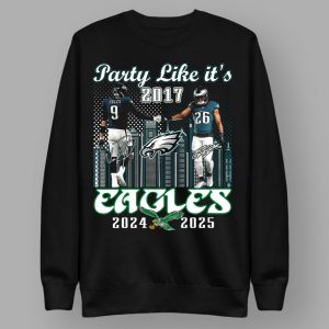Foles Saquon Barkley Eagles Party Like It's 2017 Shirt