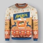 Aperol Spritz Orange Ugly Christmas Sweater