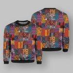 Awesome Patchwork Ugly Christmas Sweater