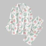 Boho Christian Strawberry Pajamas Set