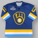 Brewers Sal Frelick Hockey Jersey Theme Night 2024 Giveaway