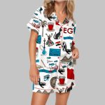 Cairo Egypt Satin Pajama Set