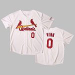 Cardinals Masyn Winn Home White Jersey 2025 Giveaway