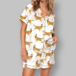 Christmas Golden Retriever Pajama Set