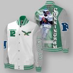 Coach Dawn Staley Cunningham 12 Eagles Baseball Jacket
