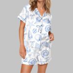 Coquette Seashell Satin Pajama Set