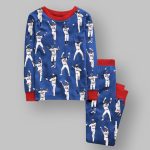 Dodgers Baseball Team Pajama Set