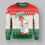 Donald Trump Sorry Americas Full Ugly Christmas Sweater