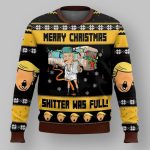 Donald Trump Vacations Merry Christmas Shitter Was Full Ugly Christmas Sweater