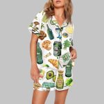 Espresso Martini Coke Pickles Foods Pajama Set