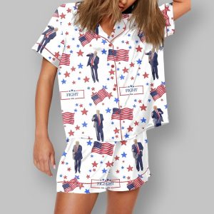 Trump Fight 2024 Pajama Set