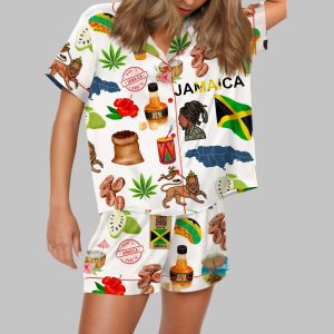 Tropical Jamaica Culture Pajama Set