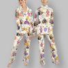 Travel Lover Satin Pajama Set