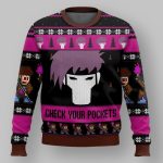 Gambit Check Your Pockets Ugly Christmas Sweater