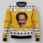 George Jefferson Shut up Honkey Ugly Sweater