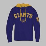 Giants SF State Night Long Sleeve Hooded Shirt 2025 Giveaway