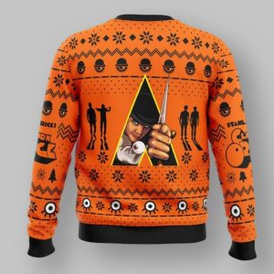 Christmas Alex A Clockwork Orange Ugly Christmas Sweater