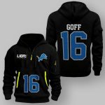 Goff Lions Football Quarter Zip Hoodie