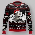 Gollum Have A  Precious Christmas Lord Of The Ring Ugly Christmas Sweater