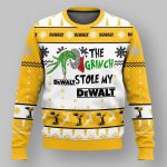Grnch Stole My Dewalt Ugly Christmas Sweater