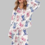 Happy Easter Satin Pajama Set