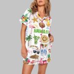 Hawaii Aloha Travel Aperol Spritz Pajama Set
