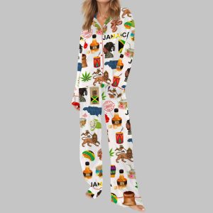 Tropical Jamaica Culture Pajama Set