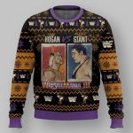 Hulk Hogan vs Andre The Giant Ugly Christmas Sweater