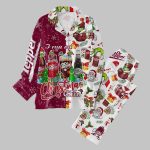 I Run On Dr Pepper And Christmas Cheer Pajamas Set
