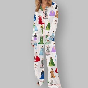 Gone With Wind Scarlett Satin Pajama Set