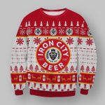 Iron City Beer Ugly Christmas Sweater