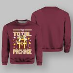 Jayden Daniels Commanders The Total Package Ugly Sweater