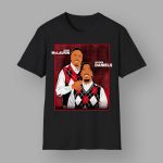 Jayden Daniels and Terry McLaurin Family Portrait Shirt