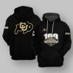 Jc On Deion Sanders 100th Anniversary Colorado Buffaloes Hoodie
