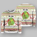 Kermit The Frog Here The Muppet Show Ugly Christmas Sweater