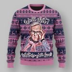 Leslie Jordan Well Shit Ugly Christmas Sweater