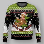 Let's Get Baked 420 Marijuana Christmas Ugly Sweater