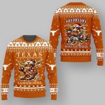 Longhorns Football Ugly Christmas Sweater