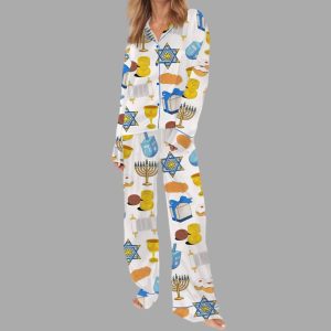 Hanukkah Satin Pajama Set