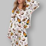 Make Espresso Martini Satin Pajama Set