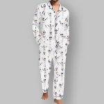 Men's Dodgers Baseball Pajama Set