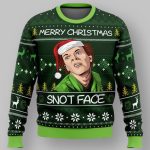 Merry Christmas Snot Face Drop Dead Fred Ugly Christmas Sweater