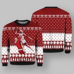 Michael Jordan Santa Playing Basketball Ugly Sweater